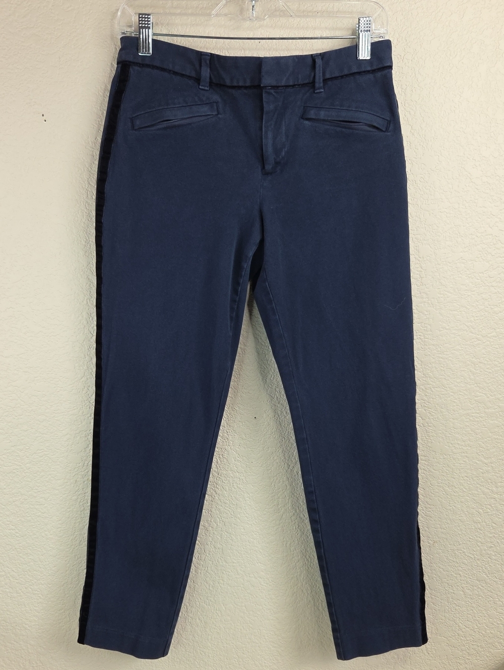 GAP Navy Jeans with Black Side Stripe